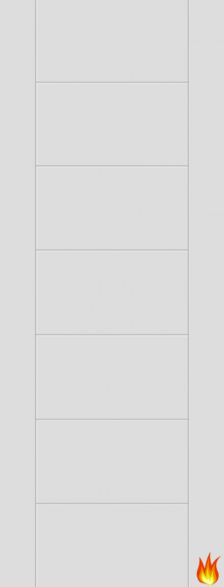 Corsica White Primed Internal Fire Door (FD30)